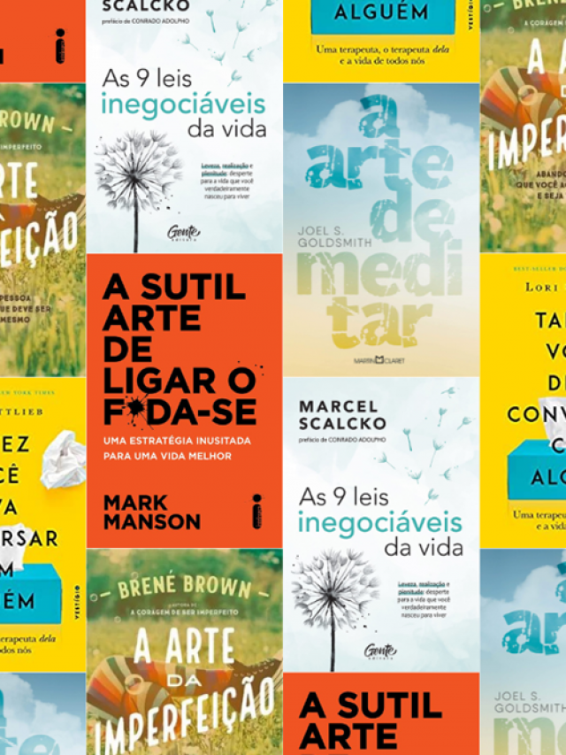5 livros de autoajuda pra você conhecer